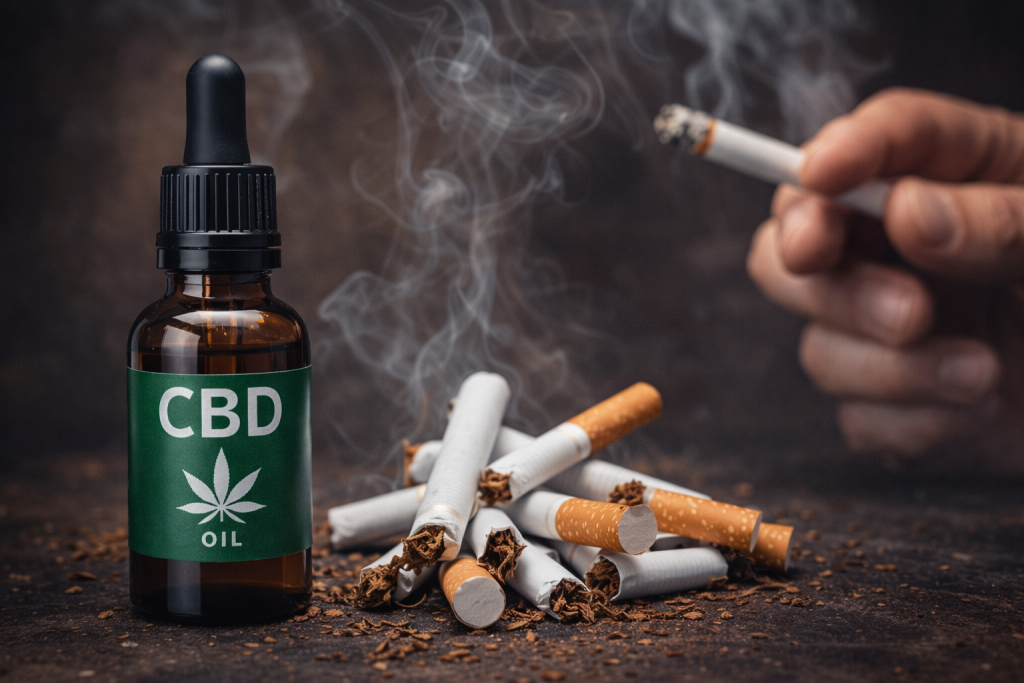 Comment le CBD peut aider dans un processus de sevrage du tabac