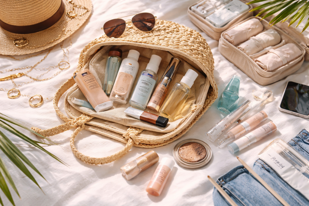 Essentiels pour voyager léger tout en restant belle