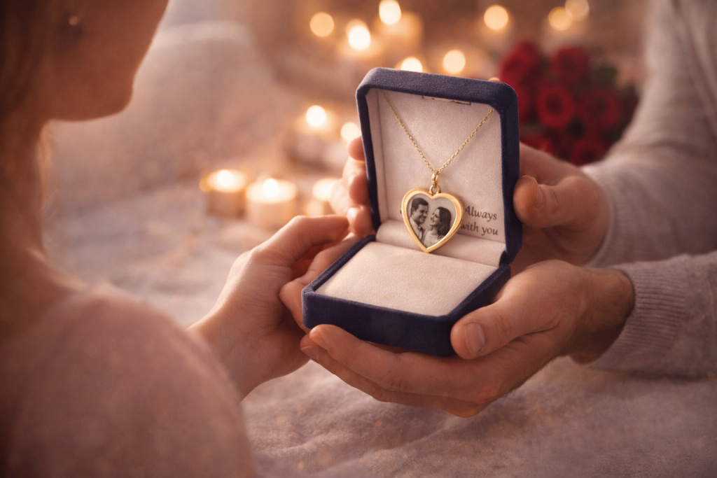 Cadeau d'amour personnalisé et intime