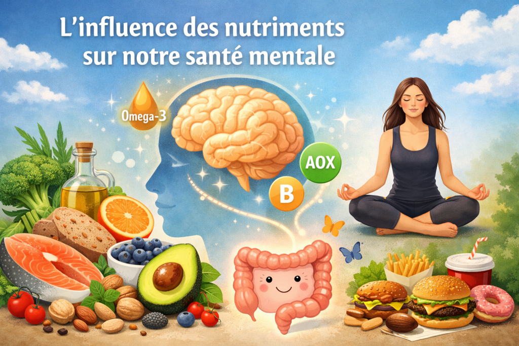 L’influence des nutriments sur notre santé mentale