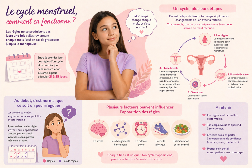 Comprendre son cycle menstruel