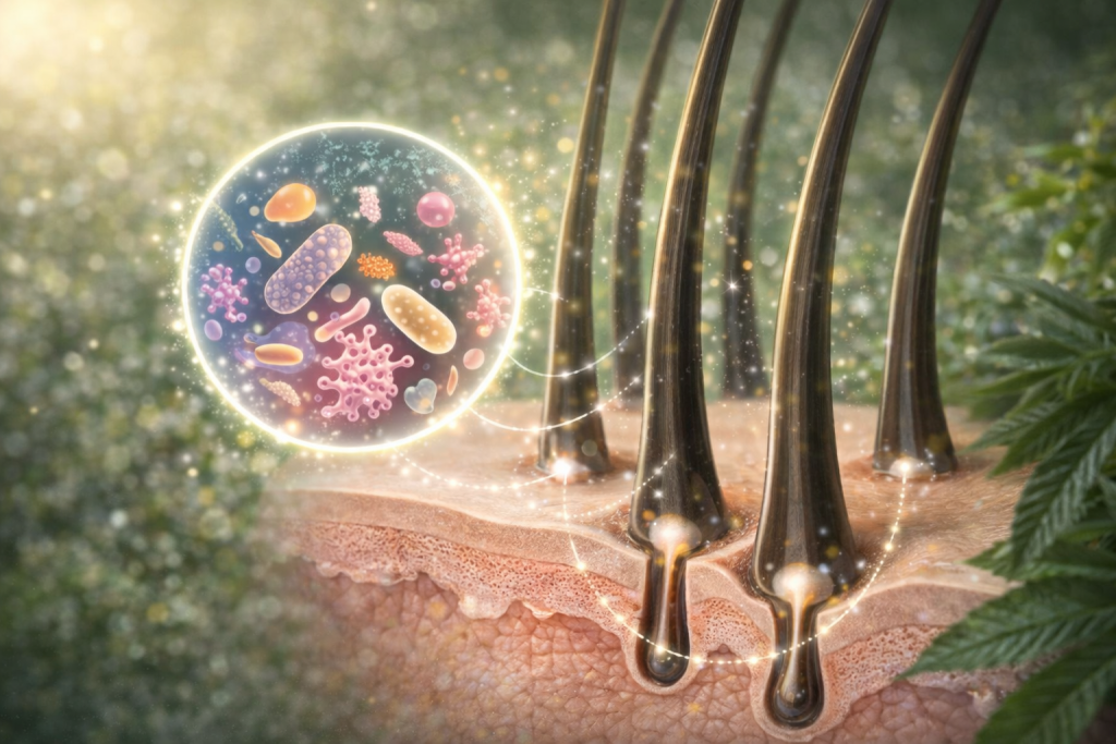 importance du microbiome du cuir chevelu pour des cheveux en santé