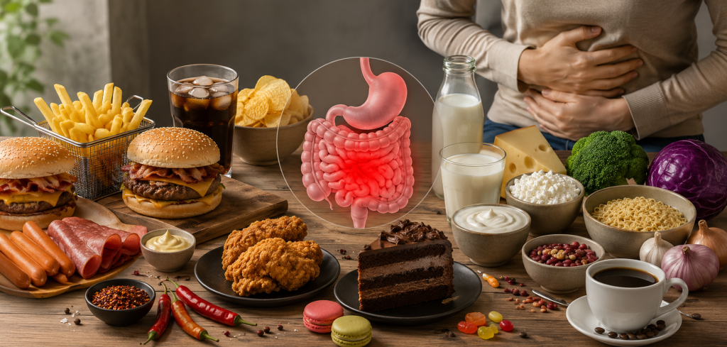 Quels aliments éviter quand on a les intestins fragiles