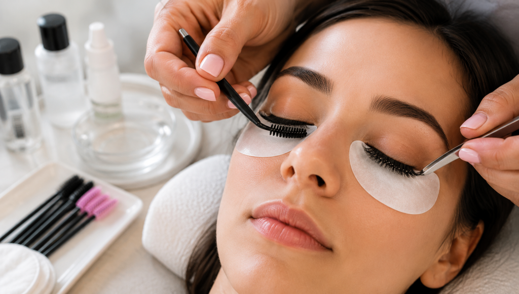 enlever les extensions de cils sans les abîmer