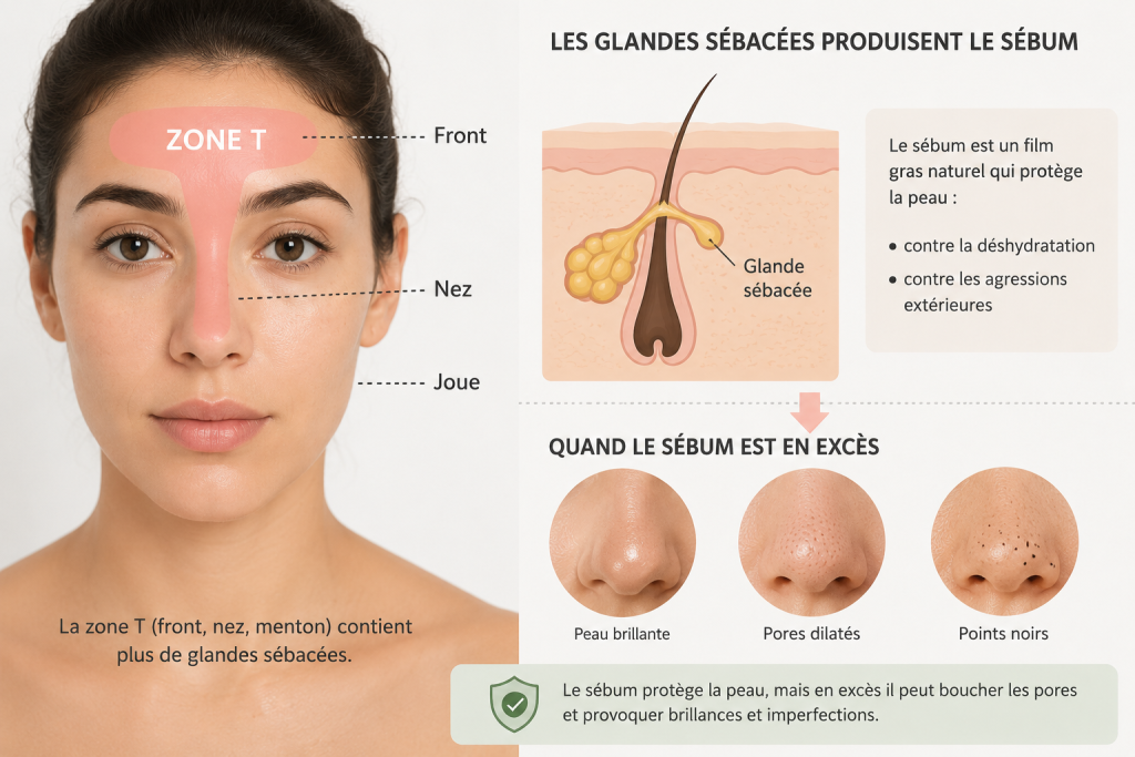 enlever graisse du nez